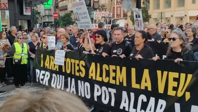 ضحايا دانا فالنسيا يتحركون قبل أيام من الذكرى الأولى للفاجعة مطالبين بالحقيقة والعدالة