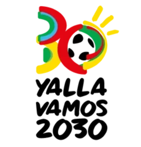 شعار كأس العالم 2030 المشترك بين المغرب وإسبانيا والبرتغال