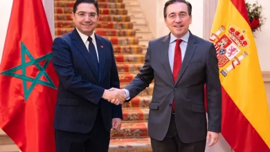 وزيري خارجية المغرب واسبانيا بعد القمة الثالثة عشرة بين المغرب وإسبانيا