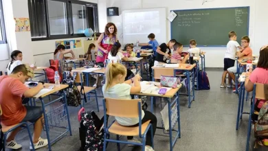 الفصل المدرسي بإسباميا