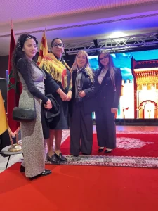 القنصل العام المغربي في برشلونة خلال احتفال السنة الأمازيغية